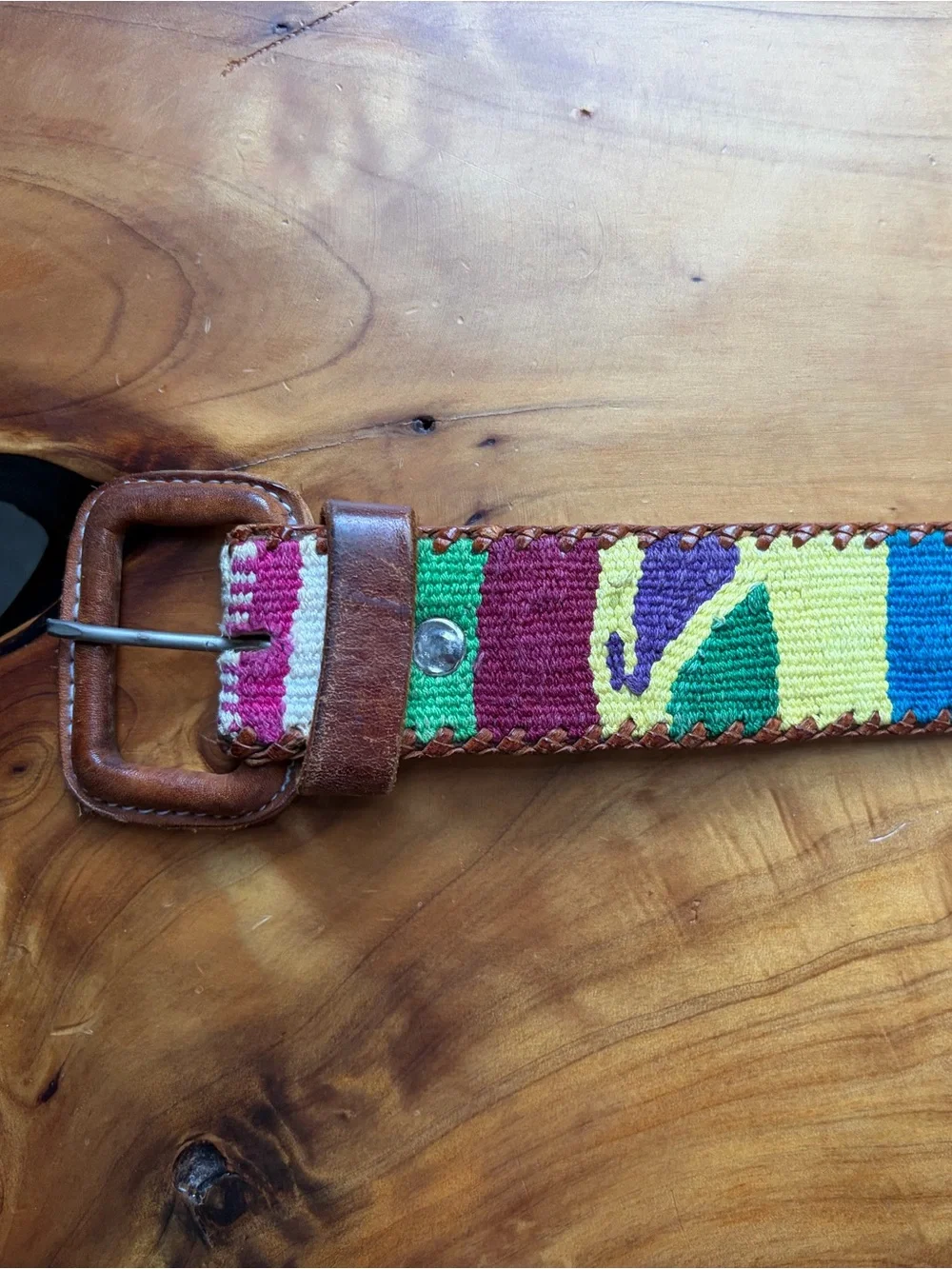N/A handwoven multicolor